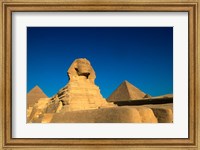 Framed Sphinx, Pyramids at Giza, Egypt
