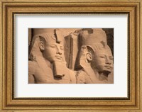 Framed Statues of Ramses II, Abu Simbel, Egypt
