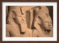 Framed Statues of Ramses II, Abu Simbel, Egypt