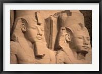 Framed Statues of Ramses II, Abu Simbel, Egypt