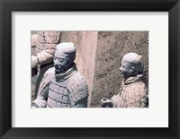 Framed Terra-Cotta Warriors, Xian, China