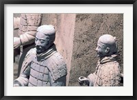 Framed Terra-Cotta Warriors, Xian, China
