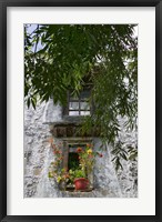 Framed Window Decoration in Sera Temple, Lhasa, Tibet, China