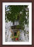 Framed Window Decoration in Sera Temple, Lhasa, Tibet, China