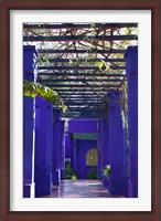 Framed Villa Courtyard, Marrakech, Morocco