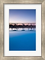 Framed Tunisia, Jerid Area, Tozeur, Hotel El Mouradi Pool