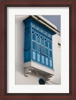 Framed Tunisia, Sidi Bou Said, building detail