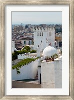 Framed View of Tangier from the Medina, Tangier, Morocco
