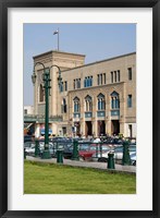 Framed Train Station of Mahattat Ramses, Cairo, Egypt, North Africa