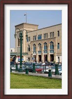 Framed Train Station of Mahattat Ramses, Cairo, Egypt, North Africa