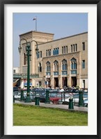 Framed Train Station of Mahattat Ramses, Cairo, Egypt, North Africa