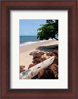 Framed View of the ocean on the Gulf of Guinea, Libreville, Gabon