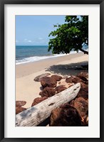 Framed View of the ocean on the Gulf of Guinea, Libreville, Gabon