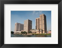 Framed Wekalat el Balah, Nile River, Cairo, Egypt, North Africa