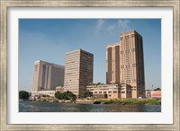 Framed Wekalat el Balah, Nile River, Cairo, Egypt, North Africa