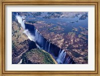 Framed Victoria Falls, Zimbabwe