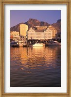 Framed Victoria and Albert Waterfront Center, Cape Town, South Africa