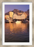 Framed Victoria and Albert Waterfront Center, Cape Town, South Africa