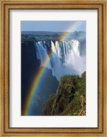 Framed Waterfalls, Victoria Falls, Zimbabwe, Africa