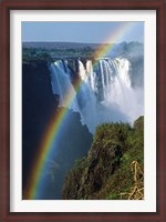 Framed Waterfalls, Victoria Falls, Zimbabwe, Africa