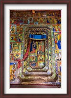 Framed Ura Kidane Meret monastery, Lake Tana, Ethiopia