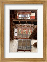 Framed Wangu Phodrang Dzong, Wangdue, Bhutan