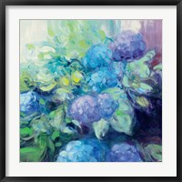 Framed Bright Hydrangea III