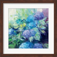 Framed Bright Hydrangea III