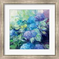 Framed Bright Hydrangea III