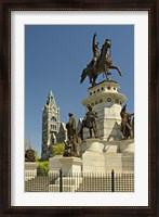 Framed Washington Monument Richmond Virginia