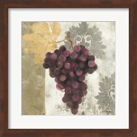 Framed Acanthus and Paisley With Grapes  I