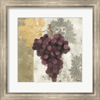 Framed Acanthus and Paisley With Grapes  I
