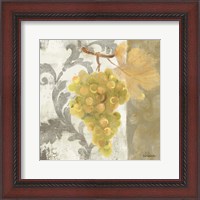 Framed Acanthus and Paisley With Grapes II
