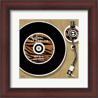 Framed Analog Jungle Record Player