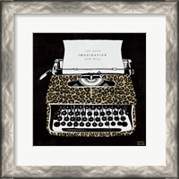 Framed Analog Jungle Typewriter