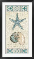 Beach Treasures I Framed Print