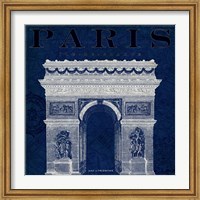 Framed Blueprint Arc de Triomphe