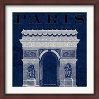 Framed Blueprint Arc de Triomphe