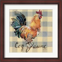 Framed Coq Jaune
