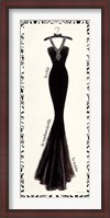 Framed Couture Noir Original III with Border