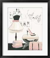 Dress Fitting I Framed Print