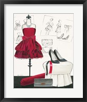 Dress Fitting II Framed Print