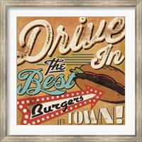 Framed Diners and Drive Ins I