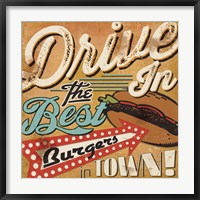 Framed Diners and Drive Ins I