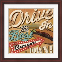 Framed Diners and Drive Ins I