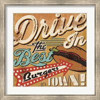 Framed Diners and Drive Ins I