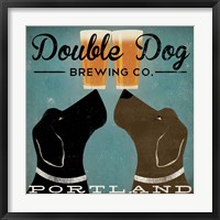 Double Dog Brewing Co. Framed Print