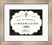 Framed Le Bain Luxe I