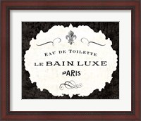 Framed Le Bain Luxe I