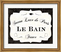 Framed Le Bain Luxe II